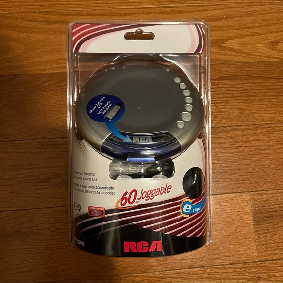 RCA Portable Audio & Video Rca Rp260 Portable Cd Player 60s